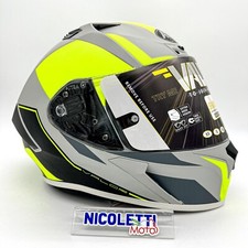 CASCO INTEGRALE AIROH VALOR WINGS YELLOW MATT VAW31