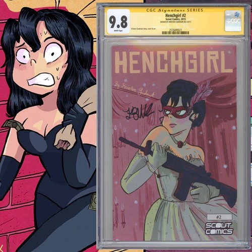 Cgc henchgirl 2 signed - cgc, ss