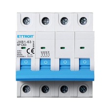 Interruttore Magnetotermico Automatico 4P 63A 6000A 220V 380V Salvavita Stotz Oc