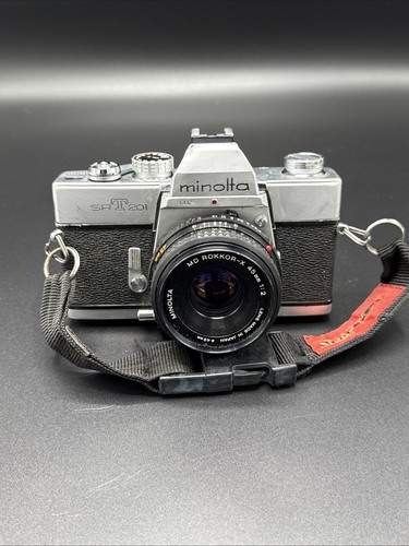 Minolta srt 201 fotocamera - minolta,