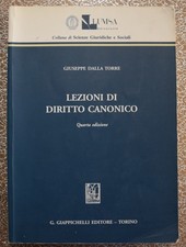 Lezioni diritto canonico - di,