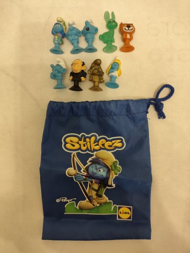 Lotto stikeez lidl puffi 2017 - stikeez,