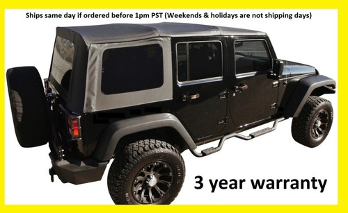 Replacement black soft top - black,