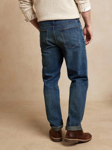 Jeans dritti uomo banana - jeans,