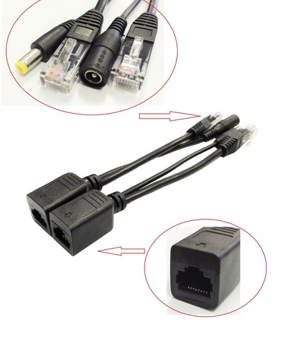 Iniettore splitter poe passivo - poe,