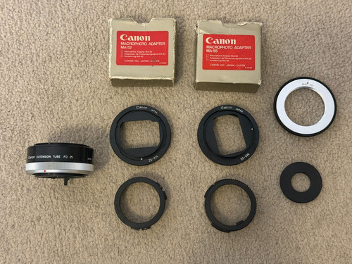 Canon 25mm ext - fd, 52