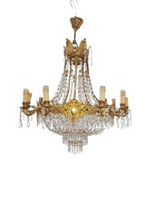 Grande lampadario mongolfiera