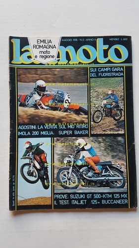 Moto 1976 prove suzuki - n.,