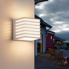 Applique LED da esterno CUBO per parete 10w luce balcone mura IP54 impermeabile