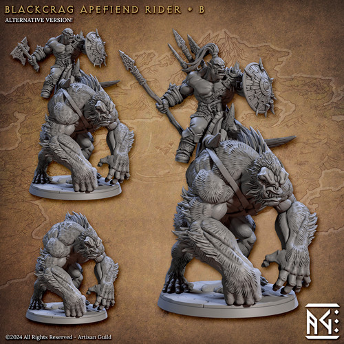 Orc apefiend rider - orc,