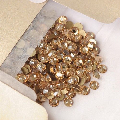 Strass ombra dorata non - strass, hot