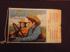 Calendarietto Barbiere 1959 CINE SCALA realizzato dalle Grafiche Mignani Bologna
