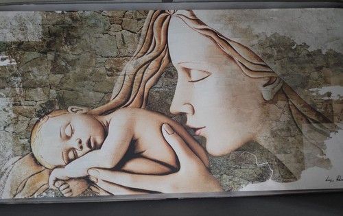 Luigi pesaresi quadro madonna - luigi,
