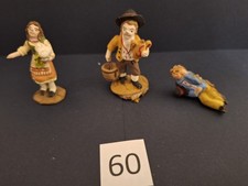 L60 Pastori presepe napoletano Trittico personaggi originali S.Gregorio Armeno