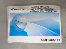 Honda CBR600RR Manuale d'uso