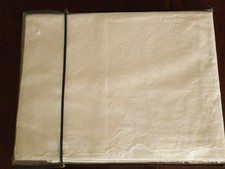 Lenzuolo 1 Posto In  Puro Cotone ricamato a Mano In Sfilato Siciliano 500