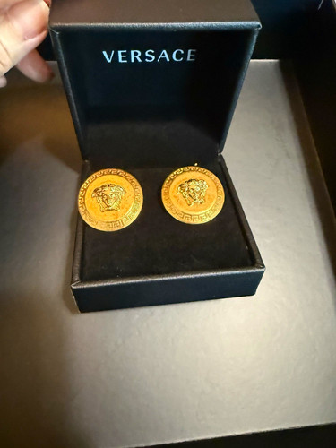 Orecchini versace oro - orecchini,