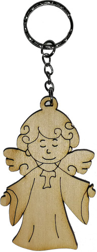 Bomboniera angelo legno - bomboniera,