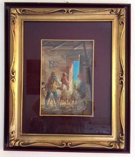 Quadro dipinto olio - quadro,