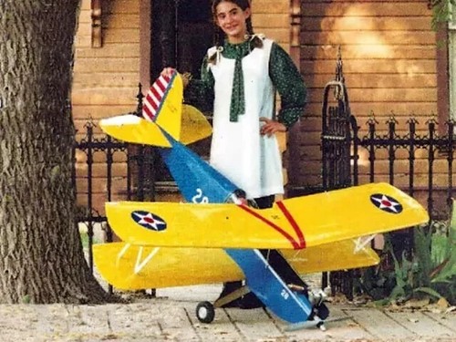 Big old bipe sport biplane - biplane, 74"