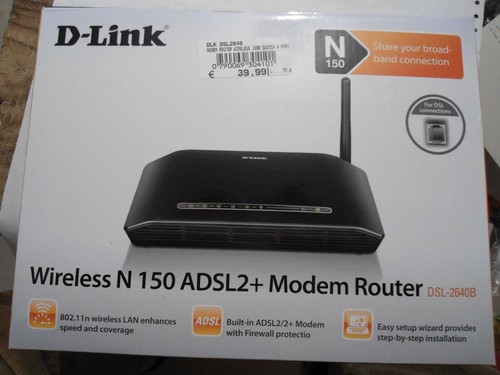 Link dsl 2640b - d-link, dsl-2640b