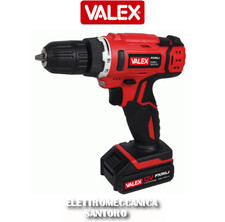 TRAPANO AVVITATORE A BATTERIA FAMILY-TECH 112 VOLT 12 Ah 0,8 VALEX