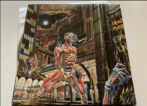 Iron maiden somwhere in - -,