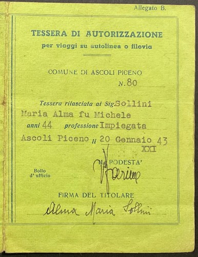 Ascoli piceno xxi 1943 - piceno,