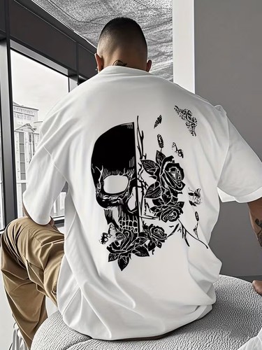 Shirt uomo teschio - uomo, rosa