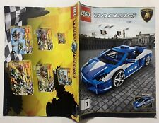 LEGO MANUALI MANUALE 8214 RACERS LAMBORGHINI POLIZIA