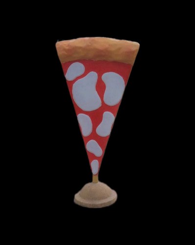 Insegna statua pizza - insegna,