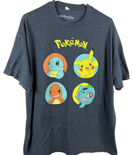 Maglietta pokemon taglia - maglietta, 2xl