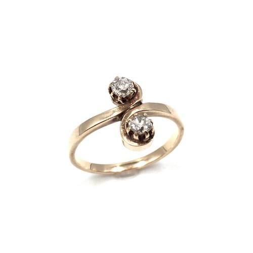 Anello art nouveau - nouveau, oro
