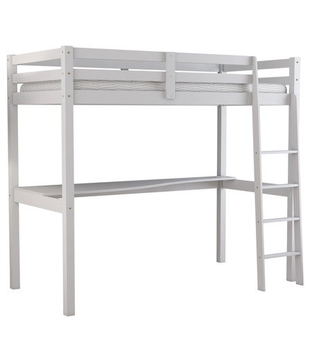 Letto soppalco con - a,