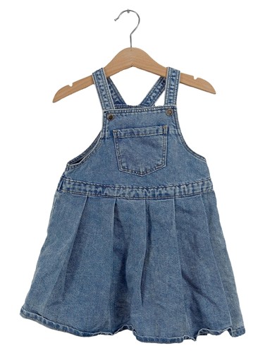 Abito jeans salopette blu - h&m,