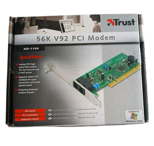 Scheda modem fax - interno, trust