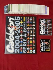 ALBUM VUOTO CALCIATORI PANINI 2004-05 + SET COMPLETO FIGURINE +Aggiorn (NO RINGO