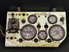 PANNELLO STRUMENTI DASHBOARD CARRO ARMATO USA MILITARIA MILITARE OROLOGI  M113A2