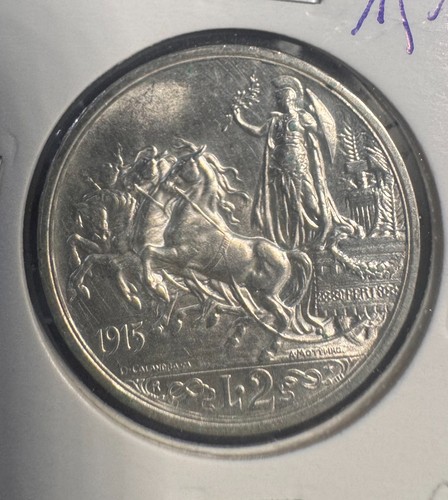Regno lire 1915 lira - 2,