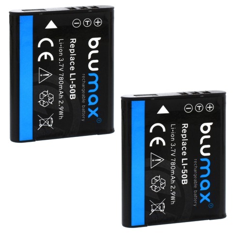 Blumax batteria per olympus - 2x,