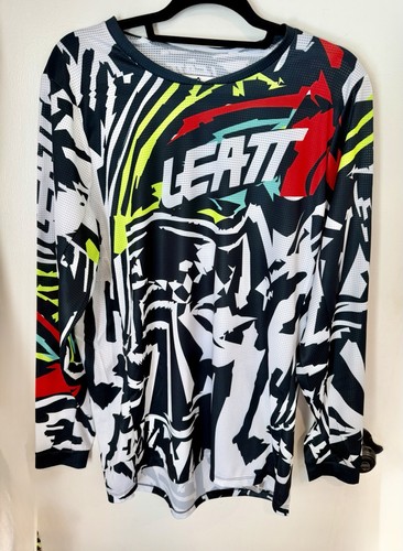 Maglia zebra leatt moto - maglia,
