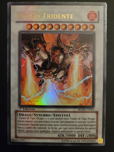 Drago tridente rgbt it043 - tridente, 1st