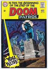 DOOM PATROL # 121 US fumetto 1968 