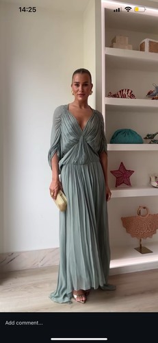 Zara abito drappeggiato nuovo - zara,