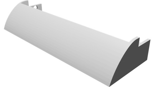 Pannello posteriore vano drive - pannello,