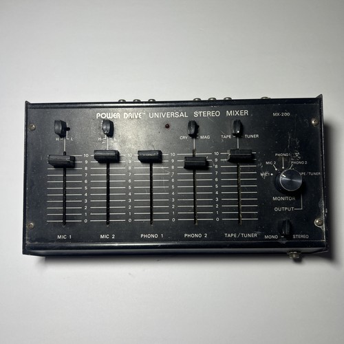 Power drive mixer - drive,