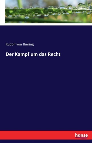 Jhering der kampf um - der, das