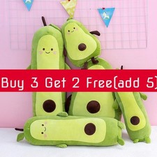 Cuscino lungo peluche avocado perfetto regalo di Natale per bambine ragazzi