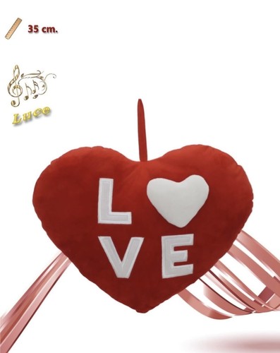 Peluche forma cuore - peluche, con