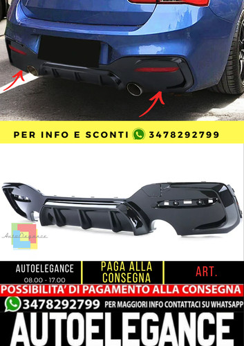 Diffusore posteriore sportivo